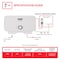 Atmor 7kW/240V 1.6 GPM Electric Tankless Water Heater Up to 2 Sinks Nationwide AT-800-70 - alternate 7